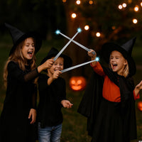 Skylety three light up magic wands in pink, purple and blue - view 34
