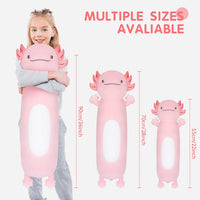 Dalmao 36" Cat Stuffed Animal - Pink Axolotl / 22 inch - image 4