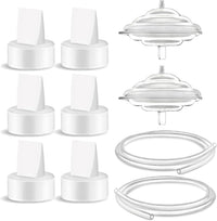 Maymom Breast Pump Replacement Parts Compatible with Spectra S1 - 6 Valve Tube Bfp