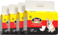 Dono Disposable Male Dog Diapers with Wetness Indicator - S 48count