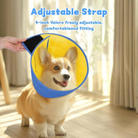 Inspack Soft Dog Cone Collar Alternative, E Cones for Medium Small Dogs/Cat to Stop Licking After Surgery, Neuter Recovery Ecollars of Shame Alternatives, Comfortable Paws Comfy Elizabethan Collars