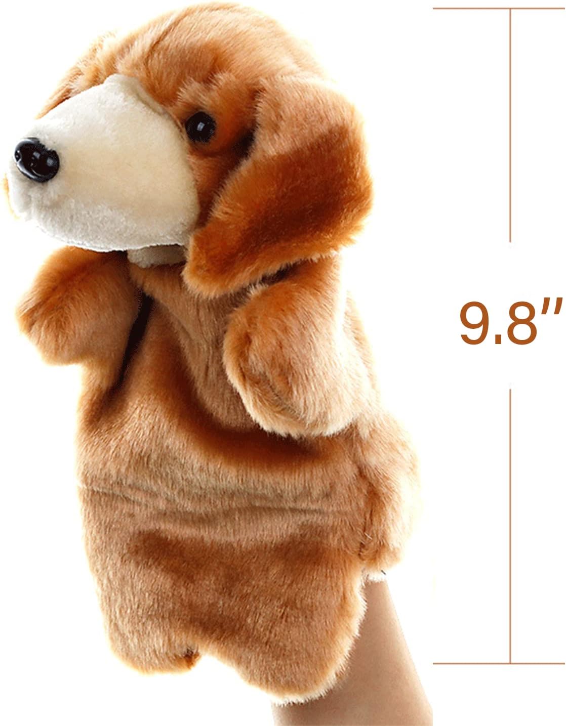 RIY plush rabbit farm animal hand puppet for storytelling and pretend play - view 23