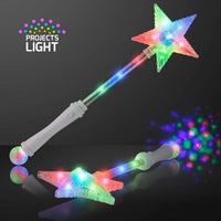 FlashingBlinkyLights Light Up White Super Star Princess LED Wand – Fun for Kids & Family - Large - image 4