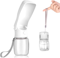 Portable Dog Water Bottle - White / 12oz