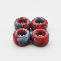 RACOFSB fingerboard wheels with bearings in black mix swirl color, set of 4 - view 16