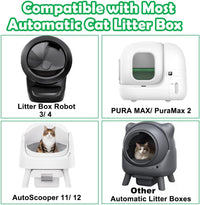 SZEE 120 Count Automatic Cat Litter Box Bags Fit for Litter Box Robot - 20 Count (Pack of 1) / 2.Extra Thick - image 3