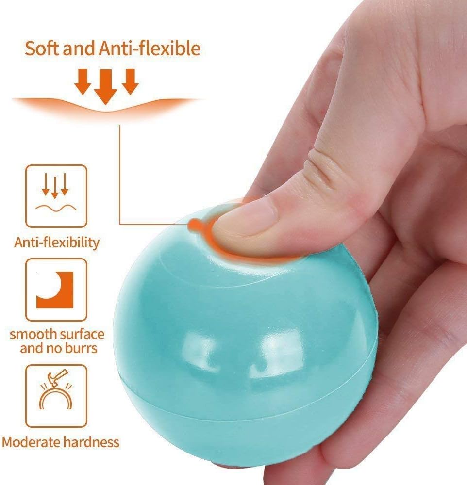 Wonder Space Soft Pit Balls - 50 balls / Mix - Pastel - image 3