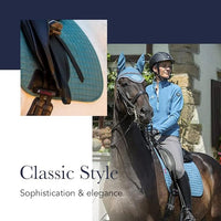 LeMieux Suede Dressage Square - English Saddle Pads for Horses - Equestrian Riding Equipment and Accessories