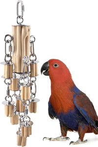 KATUMO Bird Toys, Parrot Pull Spoons - Yellow