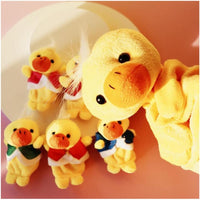 7-pack of plush 5 little monkeys finger puppets for kids storytelling - view 3