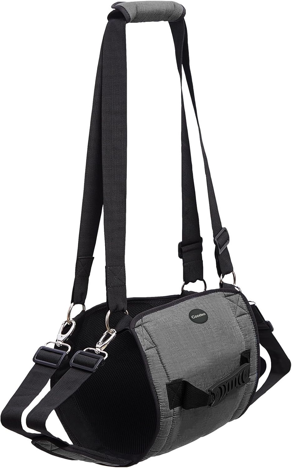 COODEO Dog Carry Sling, Emergency Backpack Pet Legs Support & Rehabilitation Dog Lift Harness - Black / X-Large - image 2