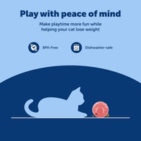PetSafe Slimcat Feeder Ball Cat Toy - Pink / 1 Count (Pack of 6) - image 3