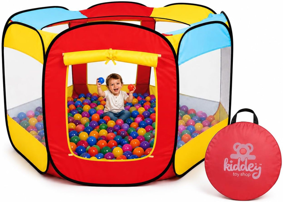 Kids Ball Pit Pop Up Large Tent for Toddlers - Ball Pit