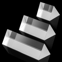 Amlong Crystal 2.5 inch Optical Glass Triangular Prism for Teaching - 2.5 Inch, 4 Inch, 6 Inch - image 3