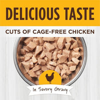 Instinct Healthy Cravings Grain Free Real Chicken Recipe Natural Wet Cat Food Topper by Nature's Variety, 3 Ounce (Pack of 24)
