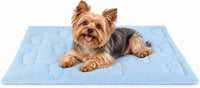 Huafly Dog Cooling Mat,Dual-Sided Cooling Mat for Dogs Cloud Blue – Essentials for Dogs - S: 18.0" L x 24.0" W x 0.8"Th
