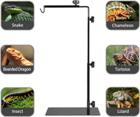 Reptile Heat Lamp Stand, Adjustable 16"- 31" H - XL - image 2