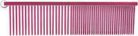 Resco Professional Anti-Static Best Dog, Cat, Pet Grooming Comb, Medium/Coarse Tooth Spacing, 1.5-Inch Pins, Candy Red