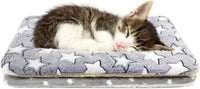 2 Pack Cat Blanket for Indoor Cats - Stars / 13X10 in