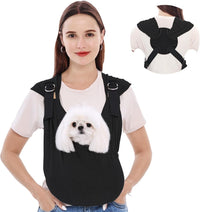 Supet Dog Sling Carrier for Small Pet - Black / Plus (5-12 LBS)