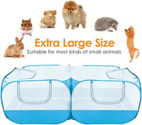 SlowTon Small Animals Playpen - Blue / 73"x36"x25" - image 3