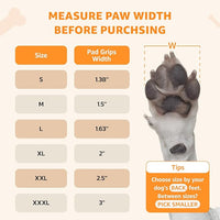 Loobani Paw Pads for Dogs Traction: Anti Slip Dog Paw Grippers for Senior Dogs Walking on Hardwood Slippery Floors - Dog Paw Protector Stickers for Prevent Licking & Wound Care, Easy Using