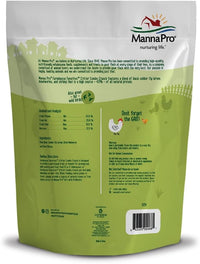 Manna Pro Farmhouse Favorites Critter Combo Crunch Poultry Treat - Protein Poultry Treat - Encourages Natural Foraging Behavior - 100% Natural Blend of Soldier Fly Larvae, Mealworms & Shrimp - 2lb Bag