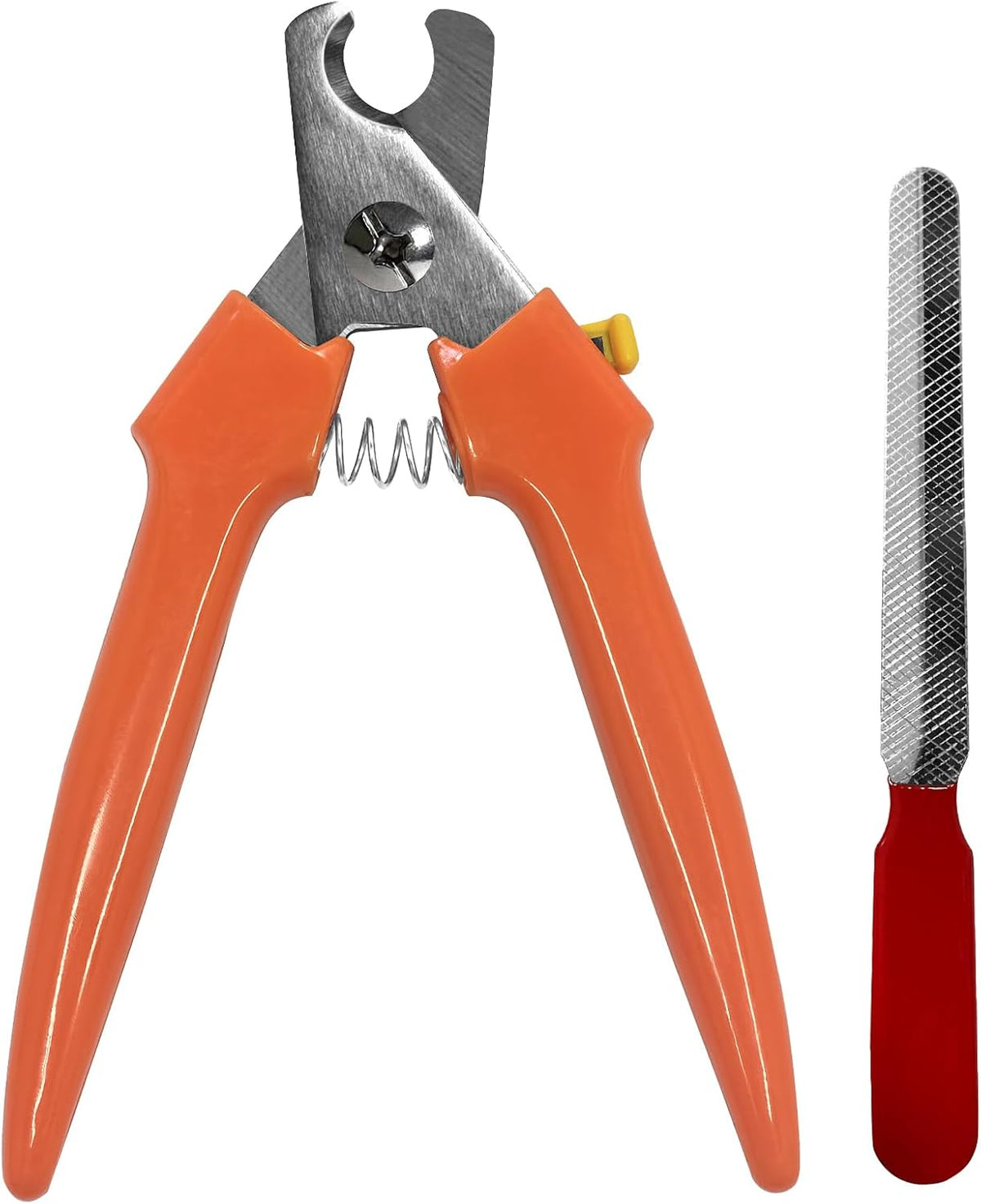Dog Nail Trimmers #767C, Large and Small Breed Pet Nail Clippers – Essentials for Dogs - Red