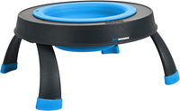 Dexas Pets Elevated Pet Feeder, 4 Cup Capacity - Small/1.5 Cup Capacity / Pro Blue