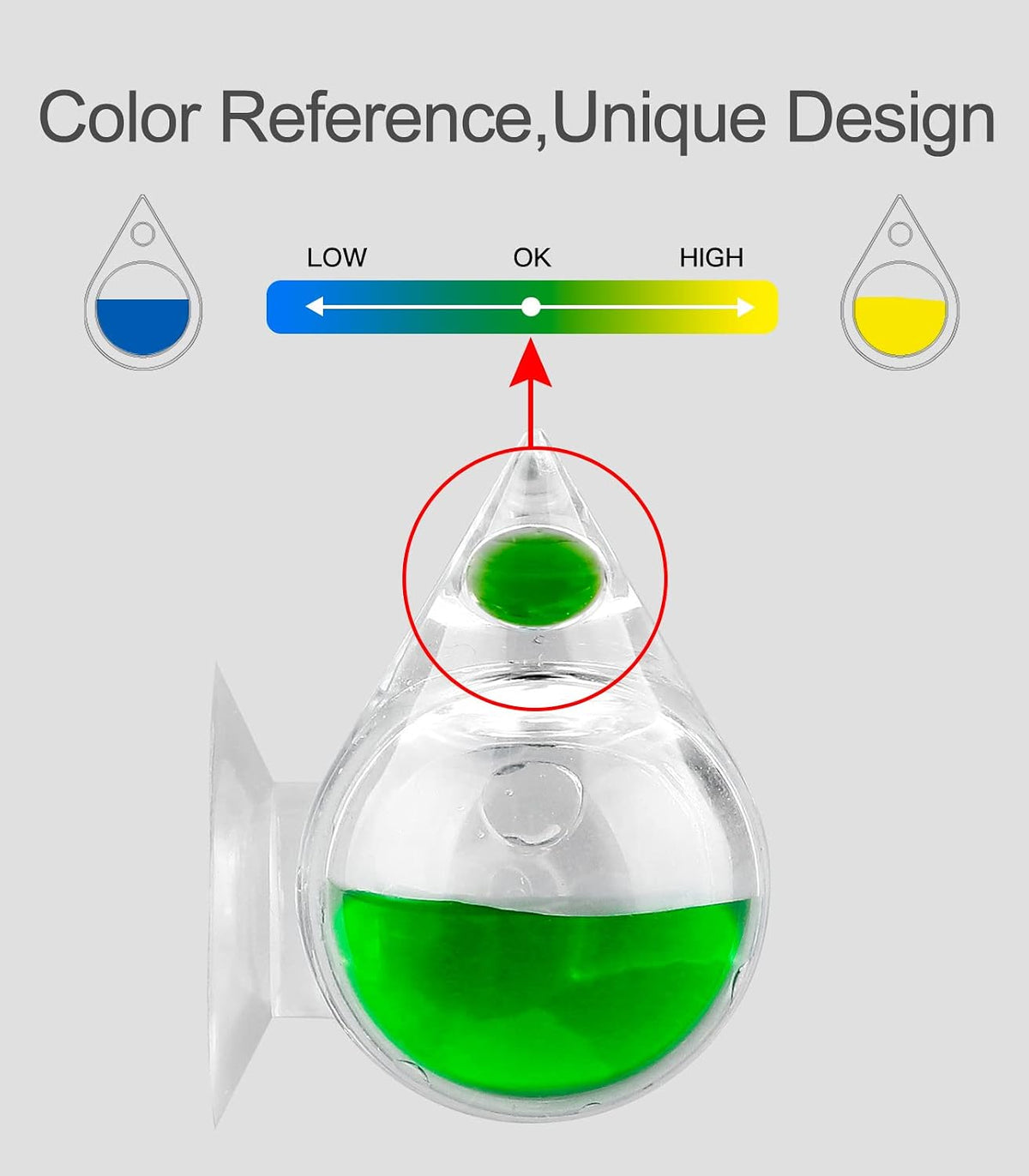 Aquarium CO2 Drop Checker CO2 Indicator – Essentials for Fish - Drop checker (Acrylic Upgraded Version) - image 4
