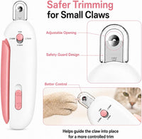 Wanheart Cat Nail Clipper, 4-Size Safety Guard - Pink - image 2