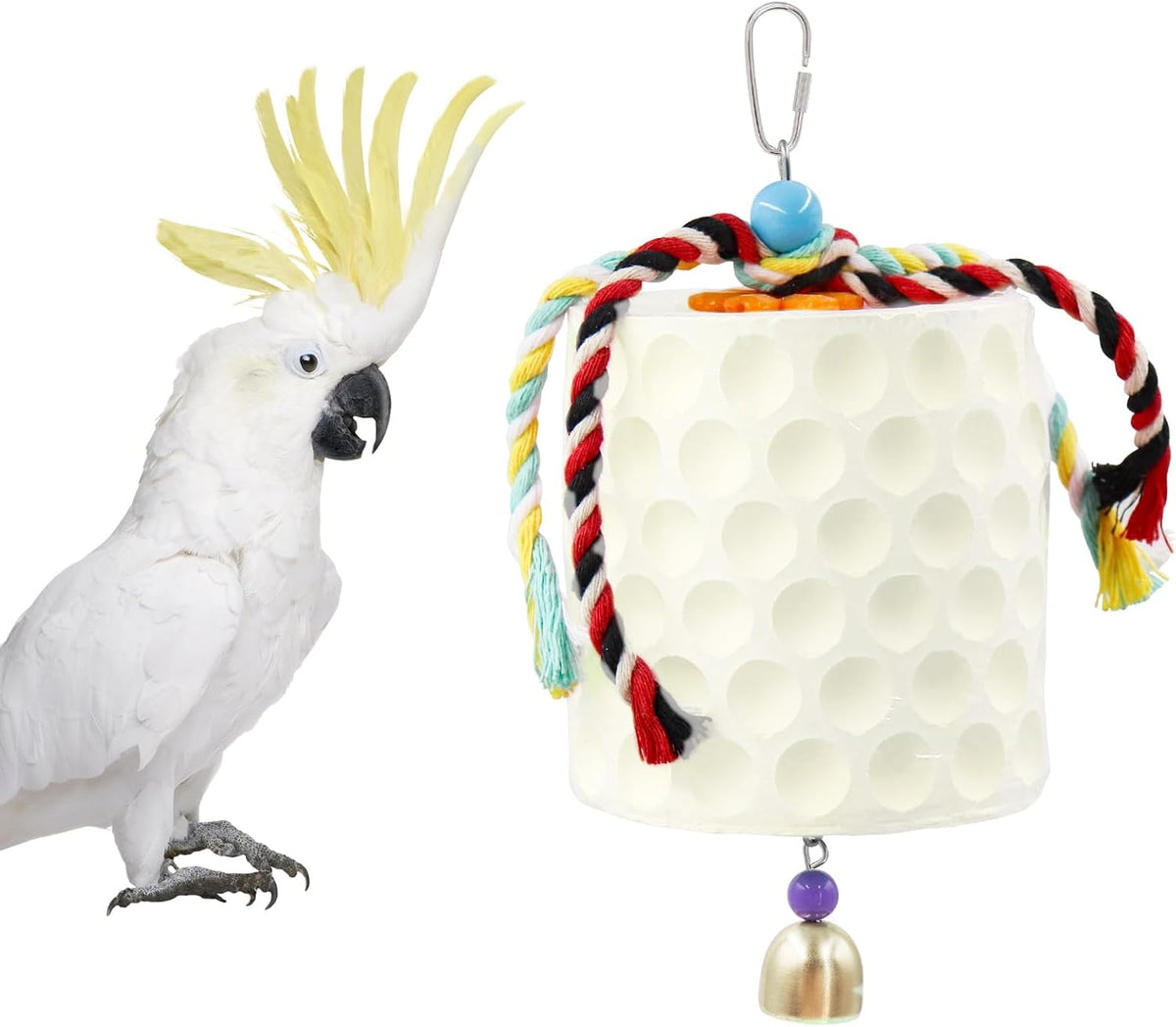 Extra Large Bird Chewing Toy - White