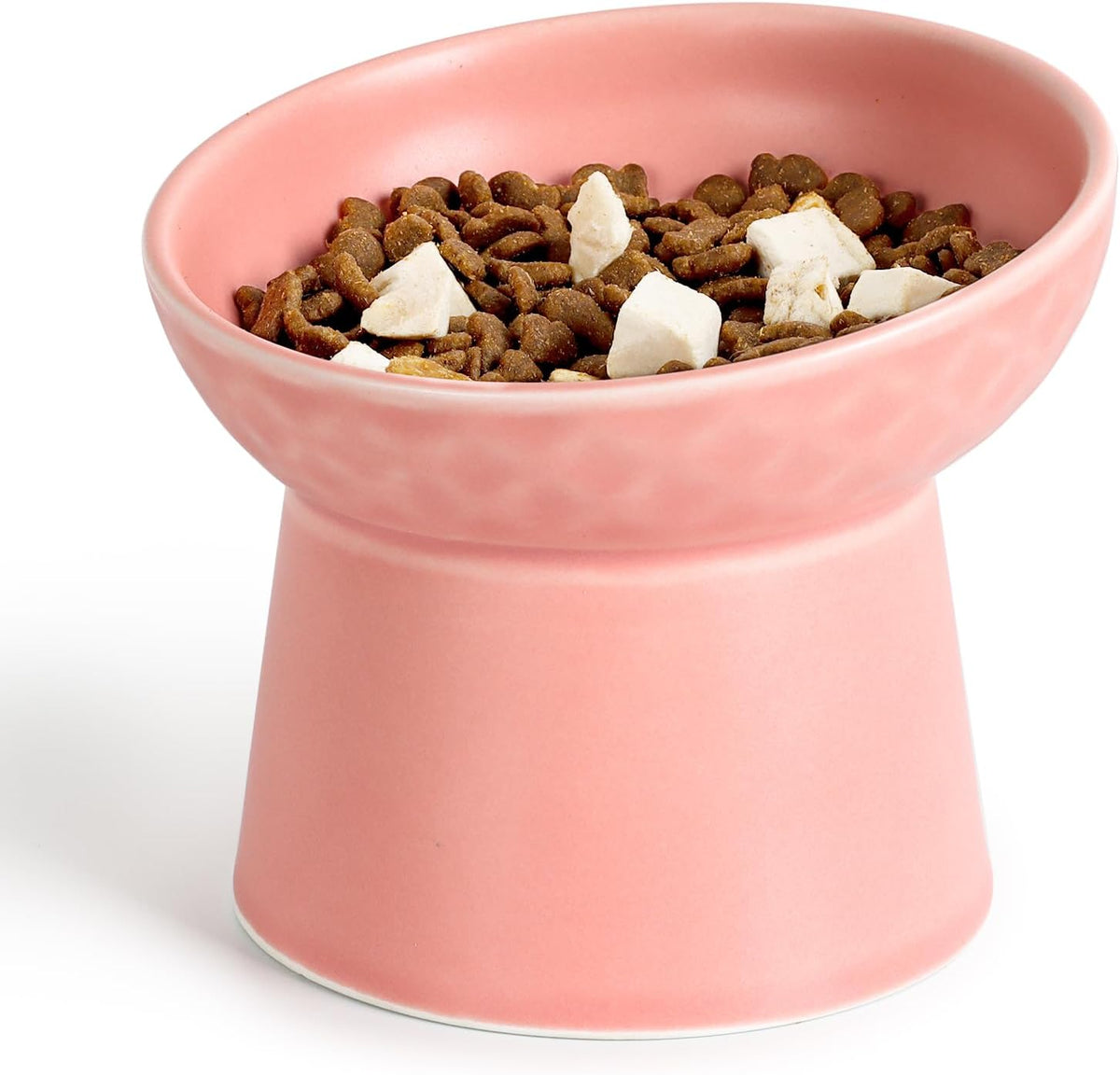 YauYik Small Raised Cat Bowls - PINK