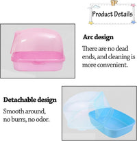 kathson Dwarf Hamster Bathroom - Pink - image 4