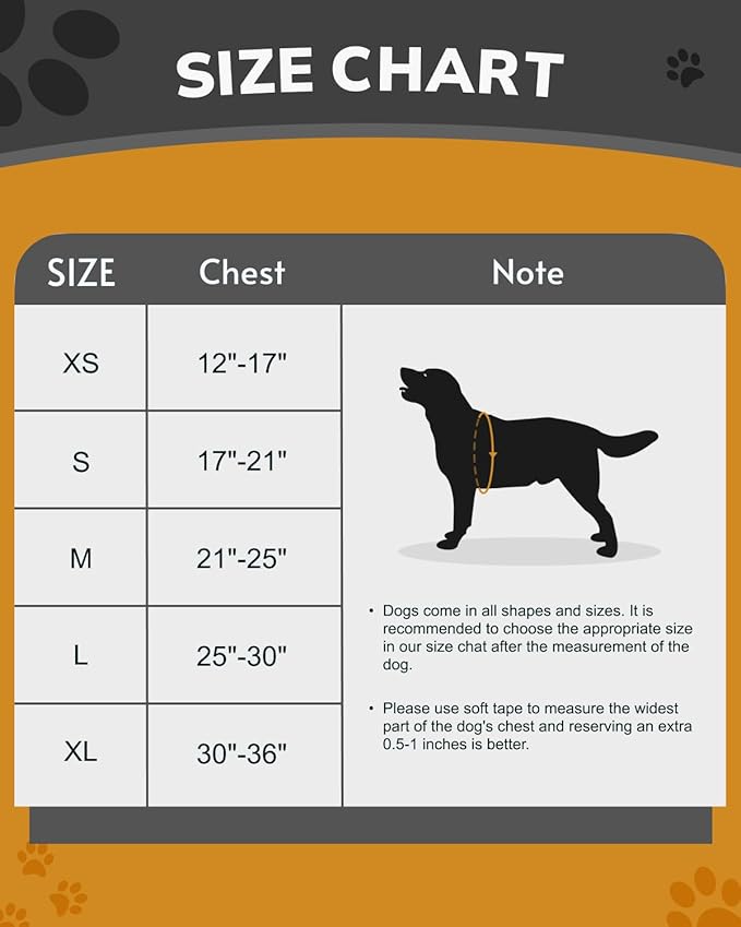 MIDOG No-Pull Dog Harness | Adjustable & Reflective Pet Harness Leash Set for Small Medium Large Dogs Walking, Training| No Choke, Front Clip, Soft Padded Vest with Easy Control Handle - Black, XL