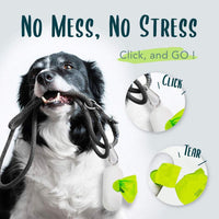 Dog Poop Bag with Handles, Compostable Pet Waste Bags, Easy-Tie - 1 Count (Pack of 120) / Poop Bags - image 4