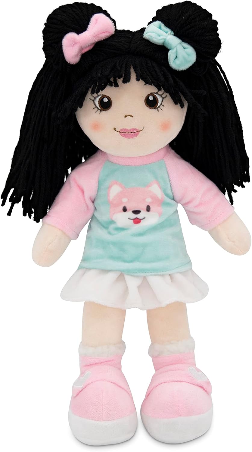 Playtime by Eimmie Allie soft plush hand puppet for kids, 14 inch