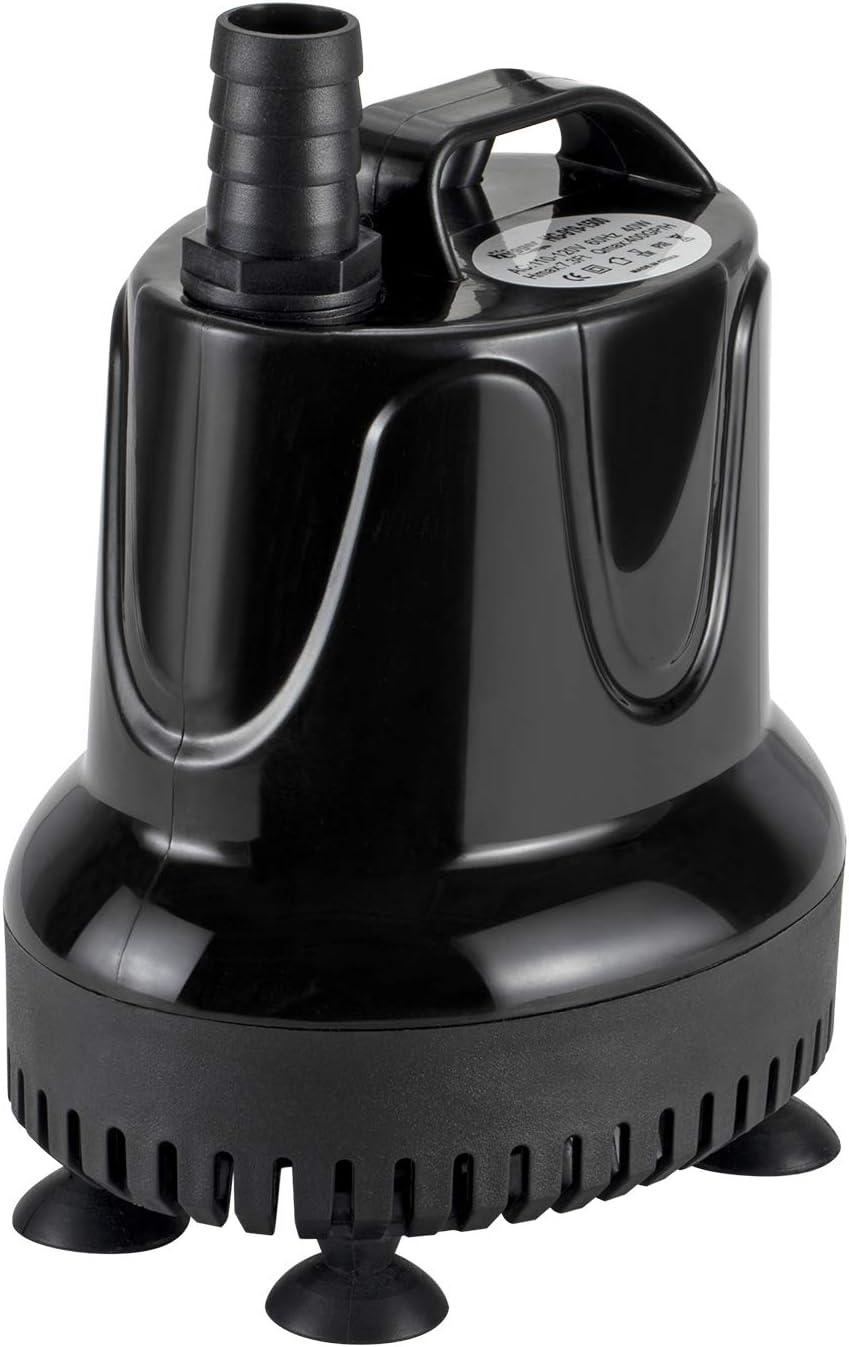 hygger 215 GPH Quick Water Change Aquarium Pump Submersible Fountain - 40-watt 400 GPH