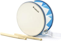 Kids Drum Set 8-Inch Wooden Drum Toys with an Adjustable Strap and 2 - 8-inch 30812