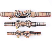 SuperBuddy Dog Collar, Adjustable Dog Collar with Bowtie - Large / Brown - image 4