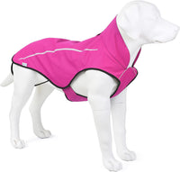 Mile High Life Dog Raincoat - L Chest 32"-40" / Hot Pink - image 4
