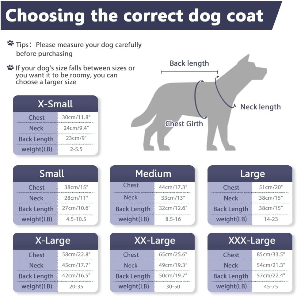 Dog Winter Coat,Warm Fleece Lined Dog Jacket with Leash Hole & Hood – Essentials for Dogs - TiedyePurple / XXX-Large - image 3