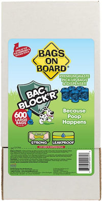 Bags on Board Dog Poop Bags, Strong Leak Proof Waste Bags - image 3