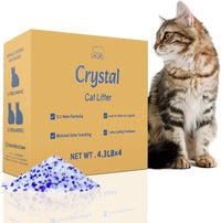 Crystal Cat Litter for Long-Lasting Odor Control, Non-Clumping - 17.2 lb / Classic