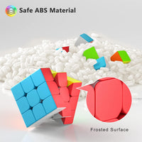 Vdealen Speed Cube Set, 2x2 4x4 Pyramid Mirror Dodecahedron Magic Cube Pack, Puzzle Cube Bundle - 6 Pack-Cube Set - image 3