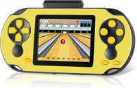 TaddToy 16 Bit Handheld Game for Kids Adults - Yellow