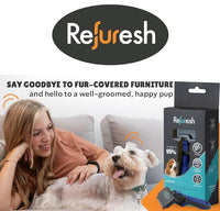 Deshedding Dog Brush for Long Hair (Medium,Blue) – Gentle Deshedding tool for Dogs & Cats – Reduces shedding, without damaging topcoat. Removes Loose Fur & Dead Undercoat.