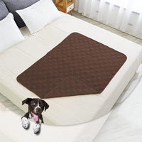 Ameritex Waterproof Blanket Reversible Dog Bed Cover Pet Blanket for Furniture Bed Couch Sofa