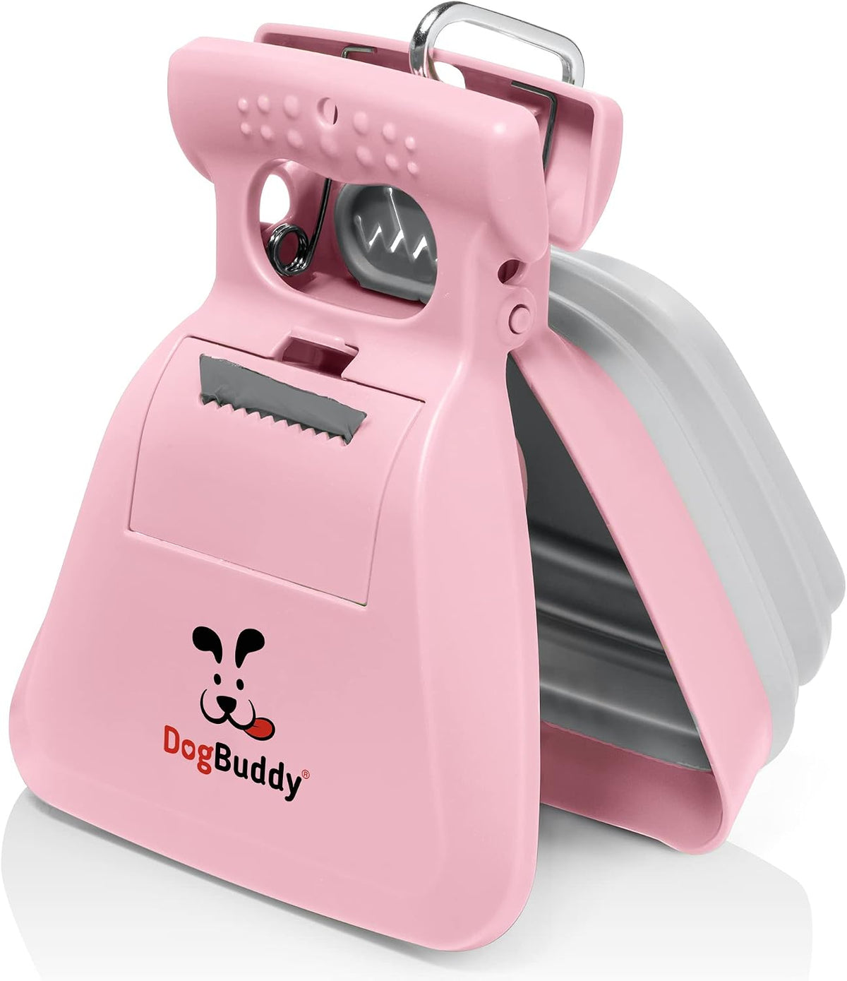 DogBuddy Pooper Scooper, Portable Dog Pooper Scooper - Large / Pink