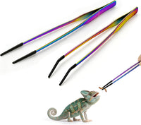 Syn-zer Reptile Feeding Tongs, 10.6" Straight & Curved – Essentials for Reptiles And Amphibians